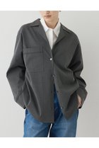 【ウィムガゼット/Whim Gazette】の【THE PAUSE】カイキンオーバーシャツ 人気、トレンドファッション・服の通販 founy(ファニー) ファッション Fashion レディースファッション WOMEN トップス・カットソー Tops/Tshirt シャツ/ブラウス Shirts/Blouses インナー Inner ヴィンテージ Vintage クラシカル Classical グラデーション Gradation スリーブ Sleeve セットアップ Set Up タートル Turtle チェック Check パイピング Piping パジャマ Pajamas 羽織 Haori モノトーン Monotone リラックス Relax ロング Long ワーク Work おすすめ Recommend NEW・新作・新着・新入荷 New Arrivals thumbnail グレー|ID: prp329100004102823 ipo3291000000027874674