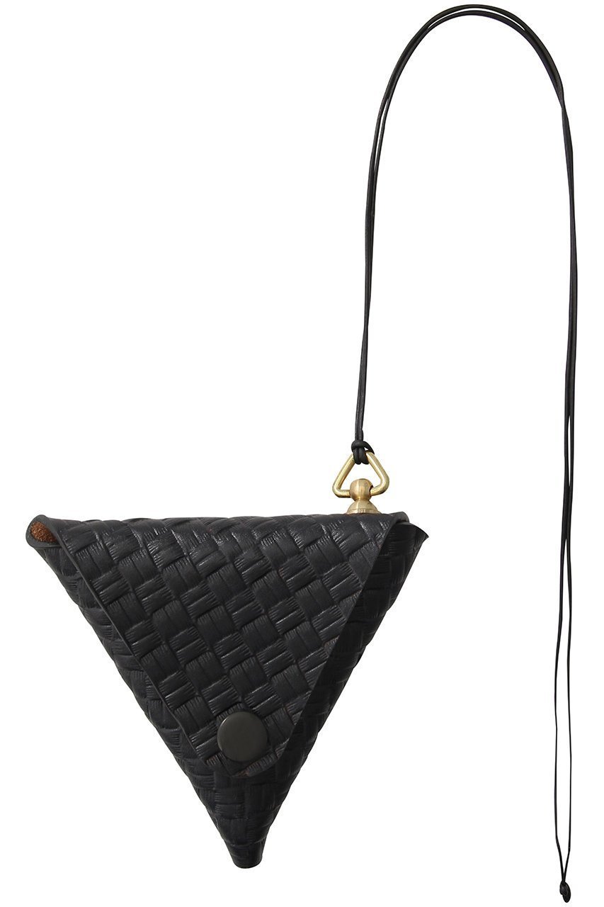 【セブン バイ セブン/SEVEN BY SEVEN / MEN】の【MEN】【SBS×Rooster King & Co.】レザートライアングルコインケース‐Stamping‐ インテリア・キッズ・メンズ・レディースファッション・服の通販 founy(ファニー) 　ファッション　Fashion　メンズファッション　Fashion for Men　スタイリッシュ　Stylish, Fashionable　トライアングル　Triangle, Triangular Shape　フォルム　Silhouette, Form　ラップ　Wrap, Wrap Design　財布　Wallet, Purse　ブラック|ID: prp329100004102835 ipo3291000000035865782