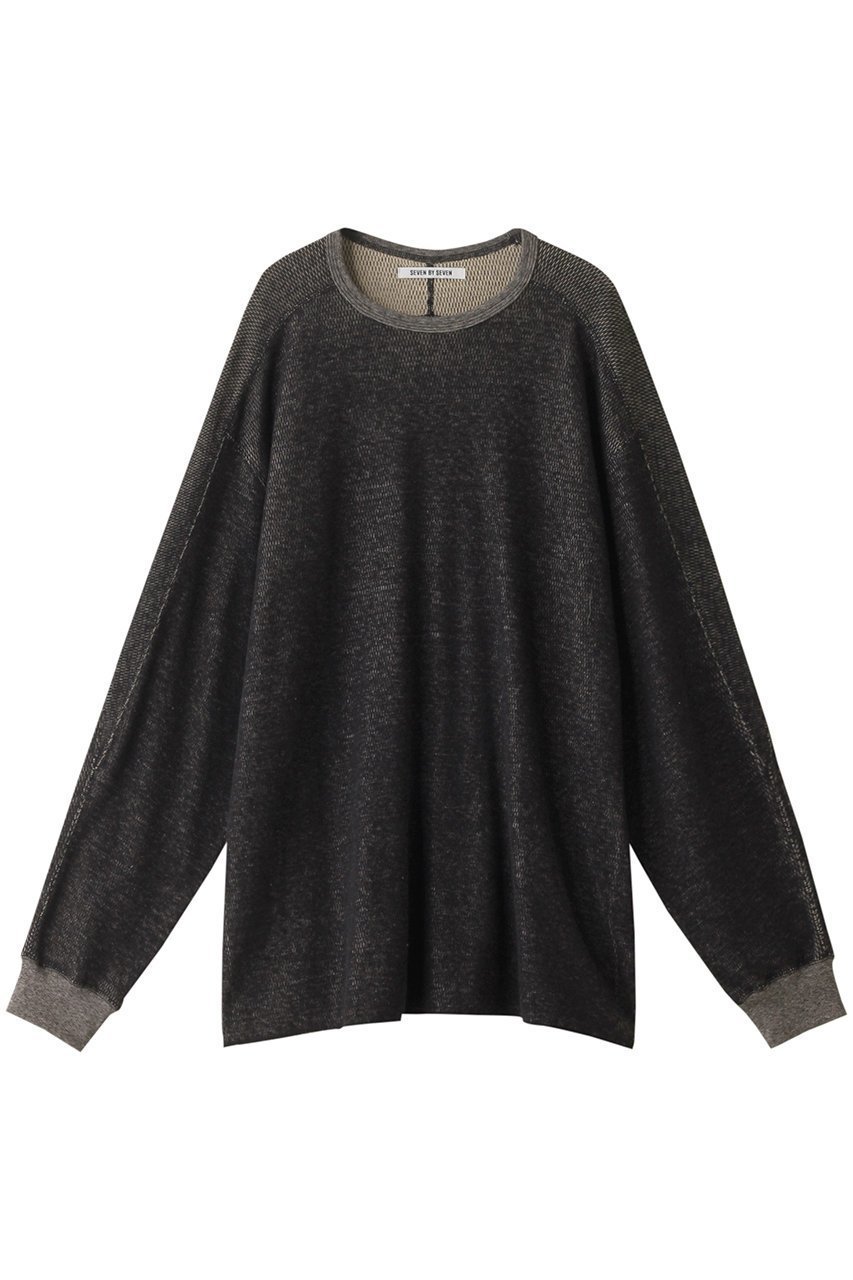 【セブン バイ セブン/SEVEN BY SEVEN / MEN】の【MEN】サーマルシャツ‐Mixed“UNSTAINED”yarn‐ 人気、トレンドファッション・服の通販 founy(ファニー) 　ファッション　Fashion　メンズファッション　Fashion for Men　トップス・カットソー　Cut & Sew Tops　パーカー・フーディー / カジュアルコーデ　Hoodies & Parkas　メンズシャツ　Shirts　スリーブ　Sleeve, Long Sleeve / Short Sleeve　ロング　Long, Long-Length　 other-1|ID: prp329100004102838 ipo3291000000032912714