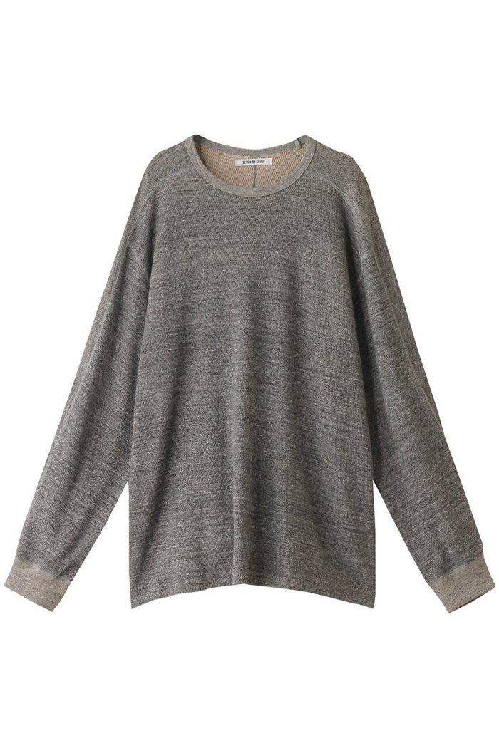 【セブン バイ セブン/SEVEN BY SEVEN / MEN】の【MEN】サーマルシャツ‐Mixed“UNSTAINED”yarn‐ インテリア・キッズ・メンズ・レディースファッション・服の通販 founy(ファニー) https://founy.com/ ファッション Fashion メンズファッション Fashion for Men トップス・カットソー Cut & Sew Tops パーカー・フーディー / カジュアルコーデ Hoodies & Parkas メンズシャツ Shirts スリーブ Sleeve, Long Sleeve / Short Sleeve ロング Long, Long-Length |ID: prp329100004102838 ipo3291000000032912731