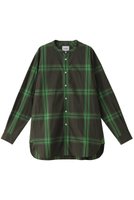 【コロン/:colon / MEN】の【MEN】Wide Check Typewriter バンドカラーシャツ 人気、トレンドファッション・服の通販 founy(ファニー) ファッション Fashion メンズファッション MEN A/W・秋冬 Aw・Autumn/Winter・Fw・Fall-Winter スリーブ Sleeve タイプライター Typewriter チェック Check ベスト Vest ロング Long |ID:prp329100004102841