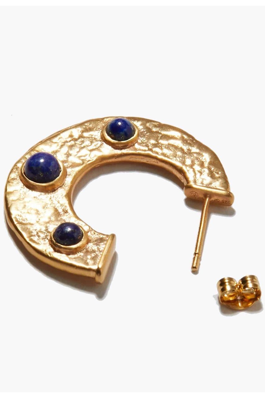 【アルティーダ ウード/ARTIDA OUD】のancient ラピスラズリ フープ ピアス 人気、トレンドファッション・服の通販 founy(ファニー) 　ファッション　Fashion　レディースファッション　WOMEN　ジュエリー　Jewelry　リング　Rings　イヤリング　Earrings　イヤリング　Earrings　テクスチャー　Texture　フープ　Hoop　other-5|ID: prp329100004104350 ipo3291000000031412847
