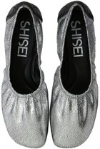 【シセイ/SHISEI】のMETALLIC GATHER BALLET(レイン対応) 人気、トレンドファッション・服の通販 founy(ファニー) ファッション Fashion レディースファッション WOMEN ギャザー Gather シューズ Shoes シルバー Silver スクエア Square バレエ Ballet フラット Flat ラウンド Round レイン Rain thumbnail シルバー|ID: prp329100004104364 ipo3291000000027894303