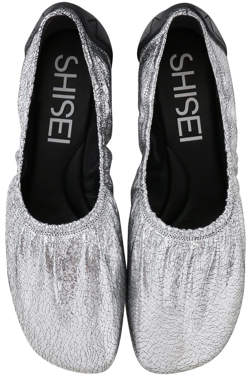 【シセイ/SHISEI】のMETALLIC GATHER BALLET(レイン対応) インテリア・キッズ・メンズ・レディースファッション・服の通販 founy(ファニー) 　ファッション　Fashion　レディースファッション　Fashion for Women　ギャザー　Gathered, Ruffled　シューズ　Shoes, Footwear　バレエ　Ballet, Ballet Style　フラット　Flat, Flat Shoes　メタリック　Metallic, Shiny Finish　リュクス　Luxury, Elegant, High-End, Chic　レイン　Rain, Rainproof　定番　Standard, Basic Item　シルバー|ID: prp329100004104364 ipo3291000000032863172