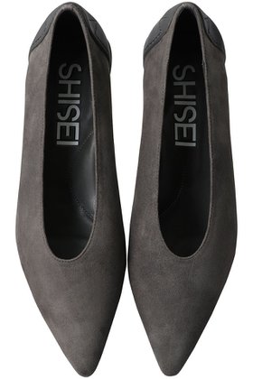 【シセイ/SHISEI】 MM POINTED SUEDE U PUMPS(レイン対応)人気、トレンドファッション・服の通販 founy(ファニー) ファッション Fashion レディースファッション WOMEN シューズ Shoes スエード Suede フラット Flat レイン Rain |ID:prp329100004104366