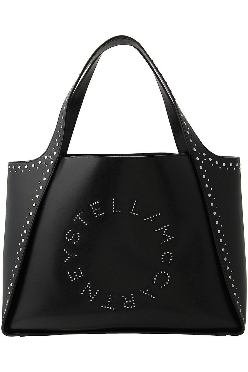 【ステラ マッカートニー/STELLA McCARTNEY】のStella Logo スタッズ付きトートバッグ 人気、トレンドファッション・服の通販 founy(ファニー) 　ファッション　Fashion　レディースファッション　WOMEN　バッグ　Bag　サークル　Circle　スタッズ　Studs　ポーチ　Pouch　旅行　Travel　ビジネス 仕事 通勤　Business　 other-1|ID: prp329100004104374 ipo3291000000027894327