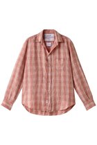 【フランク&アイリーン/Frank&Eileen】のEILEEN フランネルリネン レッドチェックシャツ 人気、トレンドファッション・服の通販 founy(ファニー) ファッション Fashion レディースファッション Fashion for Women トップス・カットソー Cut & Sew Tops シャツ・ブラウス・オフィスカジュアル Elegant Blouses & Button-Ups ジャケット Jacket, Outerwear スリーブ Sleeve, Long Sleeve / Short Sleeve チェック Check, Plaid, Tartan リネン Linen, Linen Fabric ロング Long, Long-Length 人気 Popular, Best Seller 定番 Standard, Basic Item thumbnail レッド|ID: prp329100004104375 ipo3291000000032837422