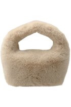 【ウィムガゼット/Whim Gazette】の【THE PAUSE】フェイクファーミニバッグ アイボリー|ID: prp329100004104387 ipo3291000000035105242