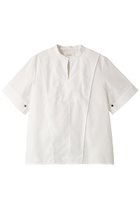 【ミディウミソリッド/MIDIUMISOLID】の2way neck blouse ブラウス 人気、トレンドファッション・服の通販 founy(ファニー) ファッション Fashion レディースファッション WOMEN トップス・カットソー Tops/Tshirt シャツ/ブラウス Shirts/Blouses コンパクト Compact ショート Short シンプル Simple スキッパー Skipper スタンド Stand スリーブ Sleeve エレガント 上品 Elegant thumbnail off white|ID: prp329100004104403 ipo3291000000027894414