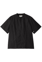 【ミディウミソリッド/MIDIUMISOLID】の2way neck blouse ブラウス 人気、トレンドファッション・服の通販 founy(ファニー) ファッション Fashion レディースファッション WOMEN トップス・カットソー Tops/Tshirt シャツ/ブラウス Shirts/Blouses コンパクト Compact ショート Short シンプル Simple スキッパー Skipper スタンド Stand スリーブ Sleeve エレガント 上品 Elegant thumbnail black|ID: prp329100004104403 ipo3291000000027894416