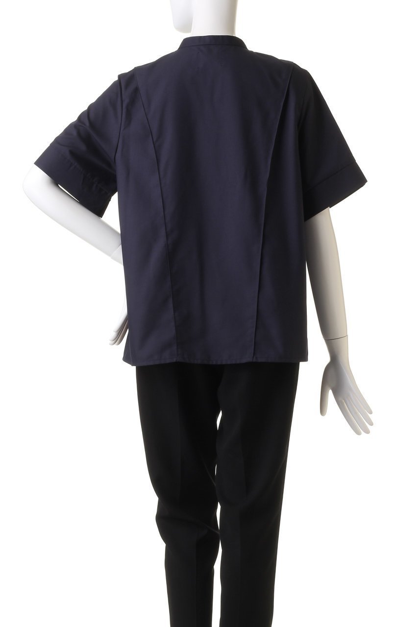 【ミディウミソリッド/MIDIUMISOLID】の2way neck blouse ブラウス 人気、トレンドファッション・服の通販 founy(ファニー) 　ファッション　Fashion　レディースファッション　WOMEN　トップス・カットソー　Tops/Tshirt　シャツ/ブラウス　Shirts/Blouses　コンパクト　Compact　ショート　Short　シンプル　Simple　スキッパー　Skipper　スタンド　Stand　スリーブ　Sleeve　エレガント 上品　Elegant　other-4|ID: prp329100004104403 ipo3291000000031413011