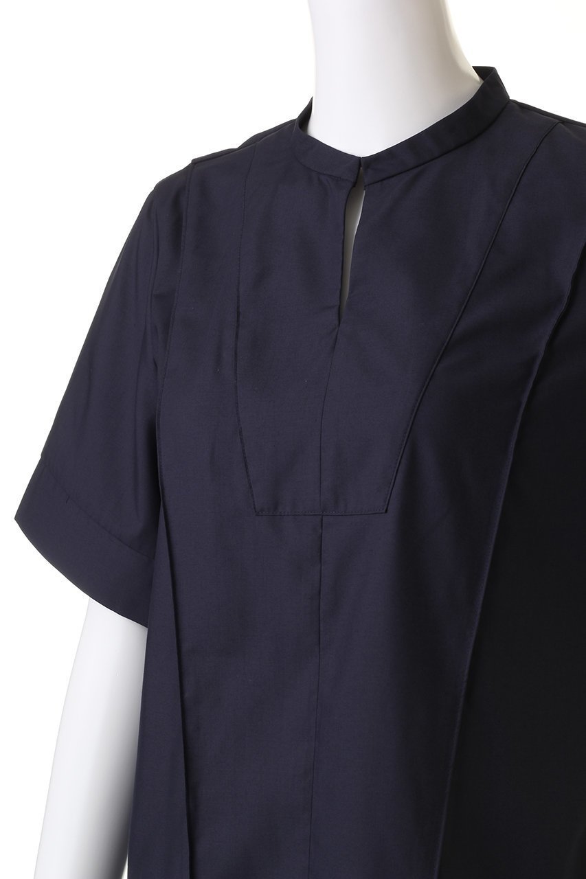 【ミディウミソリッド/MIDIUMISOLID】の2way neck blouse ブラウス 人気、トレンドファッション・服の通販 founy(ファニー) 　ファッション　Fashion　レディースファッション　WOMEN　トップス・カットソー　Tops/Tshirt　シャツ/ブラウス　Shirts/Blouses　コンパクト　Compact　ショート　Short　シンプル　Simple　スキッパー　Skipper　スタンド　Stand　スリーブ　Sleeve　エレガント 上品　Elegant　other-5|ID: prp329100004104403 ipo3291000000031413013
