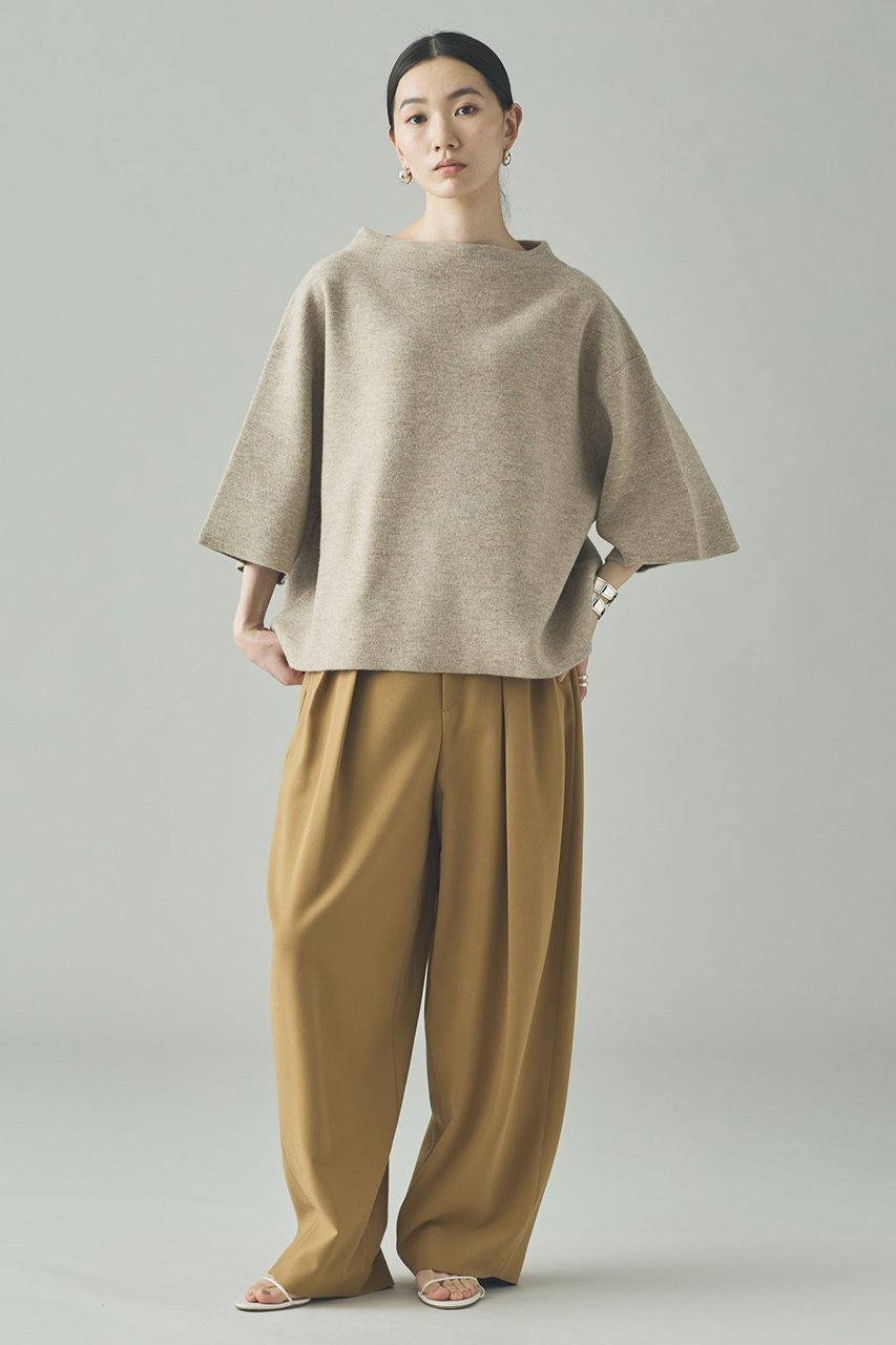 【カレンソロジー/Curensology】のダブルクロスツータックパンツ 人気、トレンドファッション・服の通販 founy(ファニー) 　ファッション　Fashion　レディースファッション　Fashion for Women　パンツ　Pants & Trousers　ストレッチ　Stretch, Stretchy Fabric　other-5|ID: prp329100004105641 ipo3291000000036525465