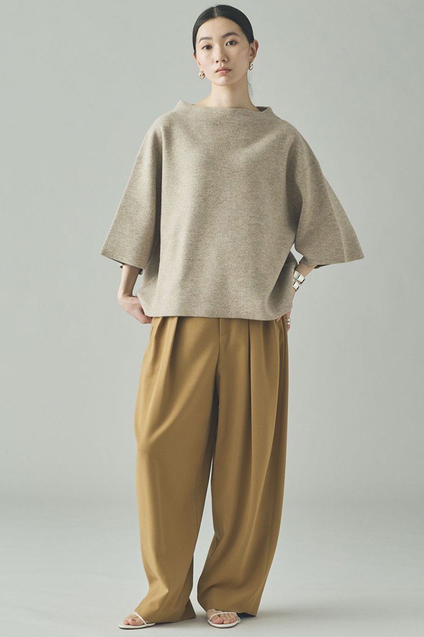 【カレンソロジー/Curensology】のダブルクロスツータックパンツ 人気、トレンドファッション・服の通販 founy(ファニー) 　ファッション　Fashion　レディースファッション　Fashion for Women　パンツ　Pants & Trousers　ストレッチ　Stretch, Stretchy Fabric　other-7|ID: prp329100004105641 ipo3291000000036525467