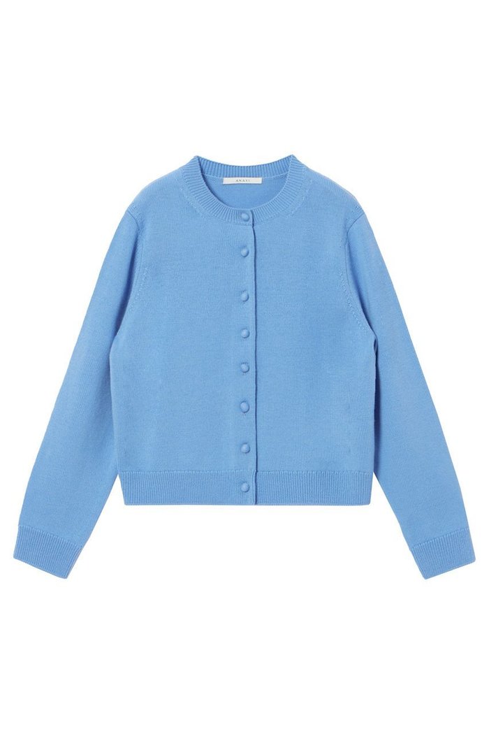 【アナイ/ANAYI】のメリノウールクルー カーディガン インテリア・キッズ・メンズ・レディースファッション・服の通販 founy(ファニー) https://founy.com/ ファッション Fashion レディースファッション Fashion for Women トップス・カットソー Cut & Sew Tops ニット Knit Tops & Sweaters カーディガン・羽織り Layered Style Cardigans なめらか Smooth, Silky Texture カーディガン Cardigan, Knitwear クラシック Classic, Timeless Style シンプル Simple, Minimal ベーシック Basic, Essential ミドル Middle Length, Mid Height モダン Modern, Contemporary |ID: prp329100004105656 ipo3291000000033705692
