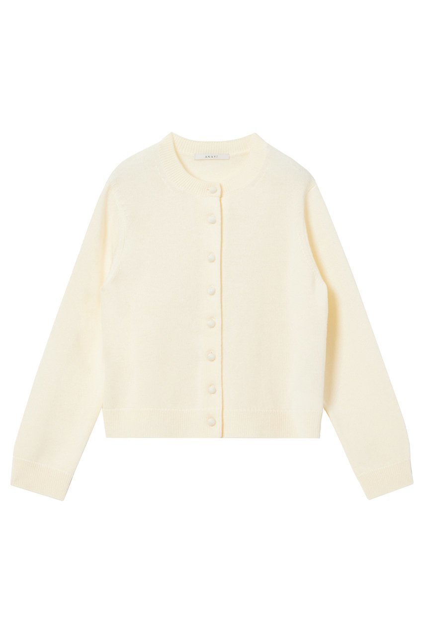 【アナイ/ANAYI】のメリノウールクルー カーディガン 人気、トレンドファッション・服の通販 founy(ファニー) ファッション Fashion レディースファッション Fashion for Women トップス・カットソー Cut & Sew Tops ニット Knit Tops & Sweaters カーディガン・羽織り Layered Style Cardigans なめらか Smooth, Silky Texture カーディガン Cardigan, Knitwear クラシック Classic, Timeless Style シンプル Simple, Minimal ベーシック Basic, Essential ミドル Middle Length, Mid Height モダン Modern, Contemporary 再入荷 Restock / Back in Stock other-1|ID: prp329100004105656 ipo3291000000035055248