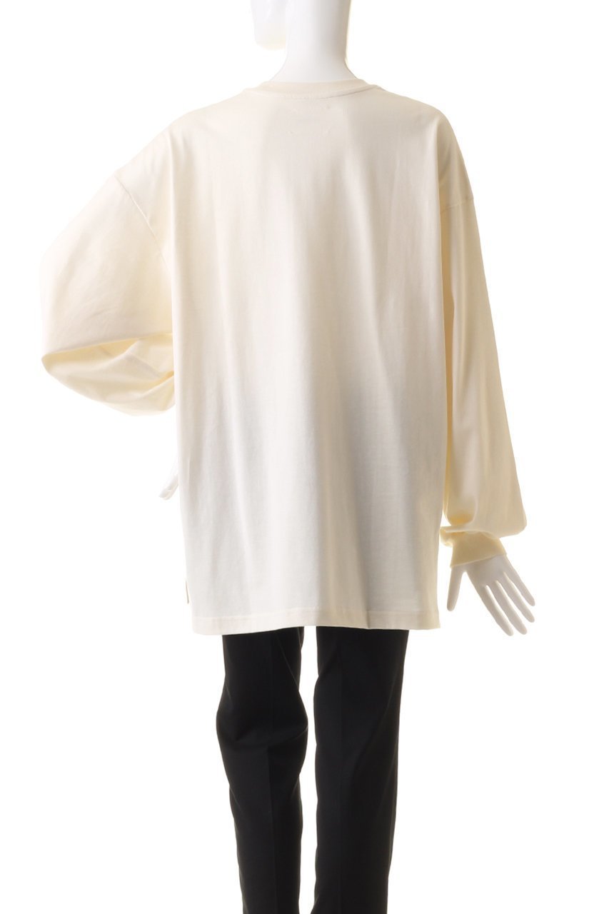 【ミディウミソリッド/MIDIUMISOLID】のhand print long T Tシャツ 人気、トレンドファッション・服の通販 founy(ファニー) 　ファッション　Fashion　レディースファッション　Fashion for Women　トップス・カットソー　Cut & Sew Tops　シャツ・ブラウス・オフィスカジュアル　Elegant Blouses & Button-Ups　ロングTシャツ・Tシャツ　Longline T-Shirts & Tees　カットソー・ベーシックTシャツ　Cut-and-Sewn Tops / Stretch Tees & Basics　ショート　Short, Short Length　スリーブ　Sleeve, Long Sleeve / Short Sleeve　プリント　Print, Printed Pattern　長袖　Long Sleeve, Full Sleeve　other-4|ID: prp329100004105671 ipo3291000000032919239
