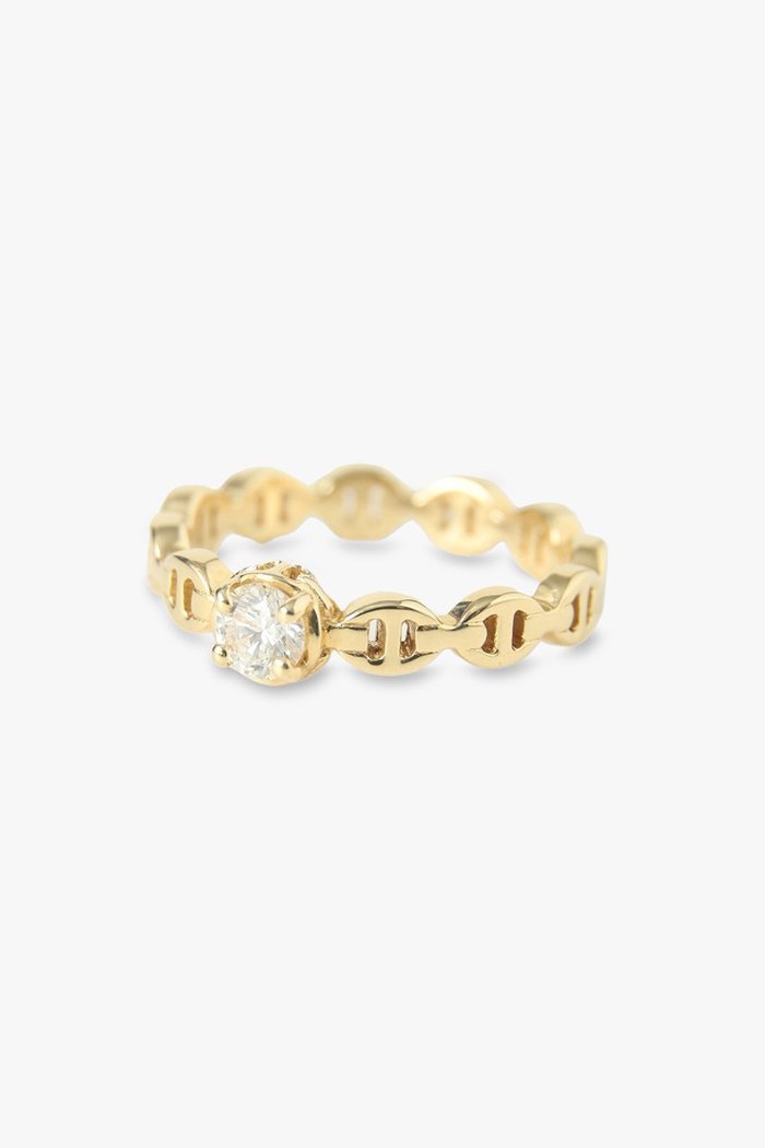 【ロンハーマン/Ron Herman】の【HOOSENBUHS】【RH別注】MICRO-LINK with 0.25ct DIAMONDS リング インテリア・キッズ・メンズ・レディースファッション・服の通販 founy(ファニー) https://founy.com/ ファッション Fashion レディースファッション WOMEN ユニセックス Unisex ダイヤモンド Diamond 別注 Special Order |ID: prp329100004105695 ipo3291000000027911279