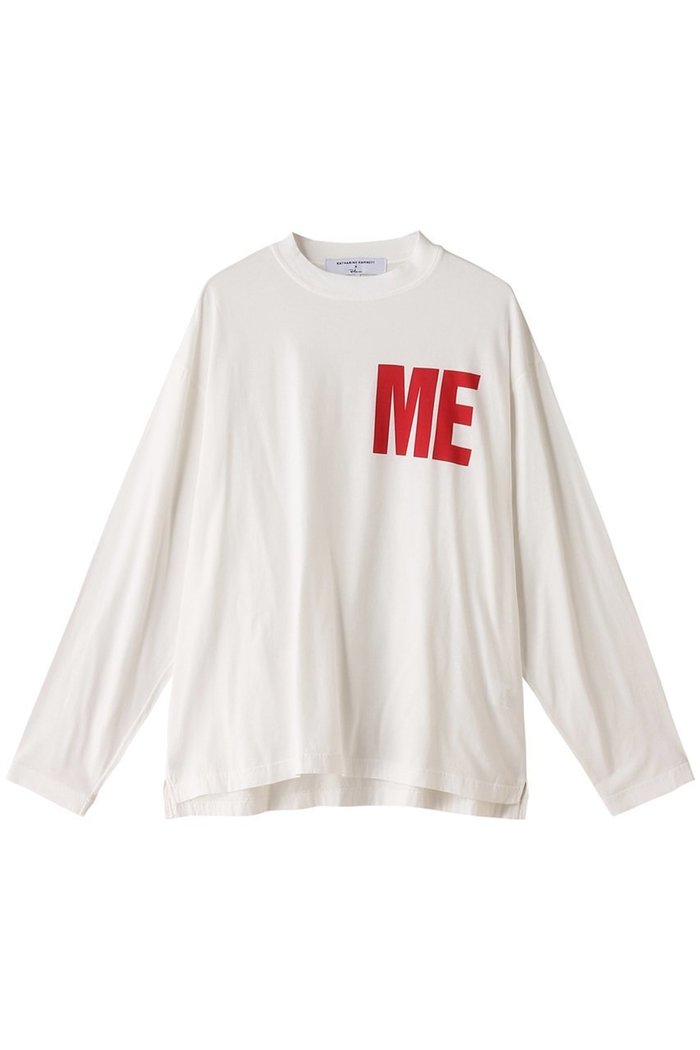 【ロンハーマン/Ron Herman】の【KATHARINE HAMNETT】【Ron Herman別注】ロゴプリントTシャツ “ME” インテリア・キッズ・メンズ・レディースファッション・服の通販 founy(ファニー) https://founy.com/ ファッション Fashion レディースファッション WOMEN トップス・カットソー Tops/Tshirt シャツ/ブラウス Shirts/Blouses ロング / Tシャツ T-Shirts カットソー Cut and Sewn スリーブ Sleeve プリント Print ロング Long 別注 Special Order |ID: prp329100004105705 ipo3291000000027911301