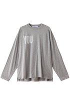 【ロンハーマン/Ron Herman】の【KATHARINE HAMNETT】【Ron Herman別注】ロゴプリントTシャツ “YOU” グレー|ID: prp329100004105706 ipo3291000000027911306