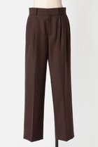 【オーヴィル/EAUVIRE】の2タックパンツ 人気、トレンドファッション・服の通販 founy(ファニー) ファッション Fashion レディースファッション Fashion for Women パンツ Pants & Trousers おすすめ Recommended / Our Picks マニッシュ Mannish, Boyish エレガント 上品 Elegant 日本製 Made In Japan thumbnail ダークブラウン|ID: prp329100004105734 ipo3291000000032935974
