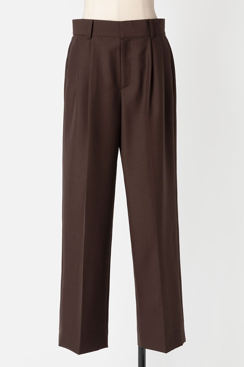 【オーヴィル/EAUVIRE】の2タックパンツ インテリア・キッズ・メンズ・レディースファッション・服の通販 founy(ファニー) ファッション Fashion レディースファッション Fashion for Women パンツ Pants & Trousers おすすめ Recommended / Our Picks マニッシュ Mannish, Boyish エレガント 上品 Elegant 日本製 Made In Japan ダークブラウン|ID: prp329100004105734 ipo3291000000032935974