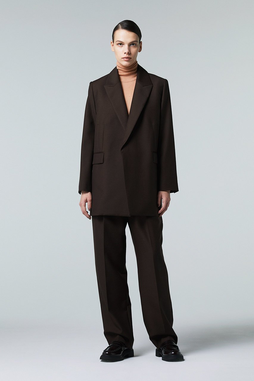 【オーヴィル/EAUVIRE】の2タックパンツ 人気、トレンドファッション・服の通販 founy(ファニー) 　ファッション　Fashion　レディースファッション　Fashion for Women　パンツ　Pants & Trousers　おすすめ　Recommended / Our Picks　マニッシュ　Mannish, Boyish　エレガント 上品　Elegant　日本製　Made In Japan　other-3|ID: prp329100004105734 ipo3291000000035440428