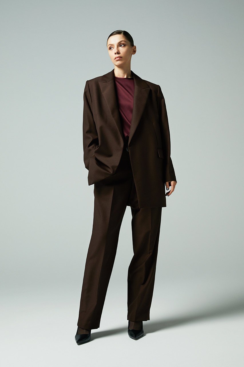 【オーヴィル/EAUVIRE】の2タックパンツ 人気、トレンドファッション・服の通販 founy(ファニー) 　ファッション　Fashion　レディースファッション　Fashion for Women　パンツ　Pants & Trousers　おすすめ　Recommended / Our Picks　マニッシュ　Mannish, Boyish　エレガント 上品　Elegant　日本製　Made In Japan　other-6|ID: prp329100004105734 ipo3291000000035440434