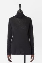 【オーヴィル/EAUVIRE】のコットンカシミヤタートルネックカットソー ブラック|ID: prp329100004105735 ipo3291000000035933831