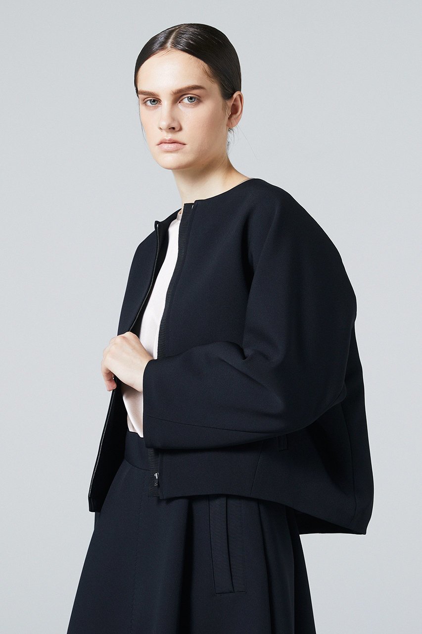 【オーヴィル/EAUVIRE】のノーカラージップアップジャケット 人気、トレンドファッション・服の通販 founy(ファニー) 　ファッション　Fashion　レディースファッション　Fashion for Women　アウター　Coat / Outerwear Collection　レディースジャケット・軽アウター　Jackets　ショート　Short, Short Length　ジャケット　Jacket, Outerwear　ブルゾン　Blouson, Bomber Jacket　other-8|ID: prp329100004105736 ipo3291000000035491151