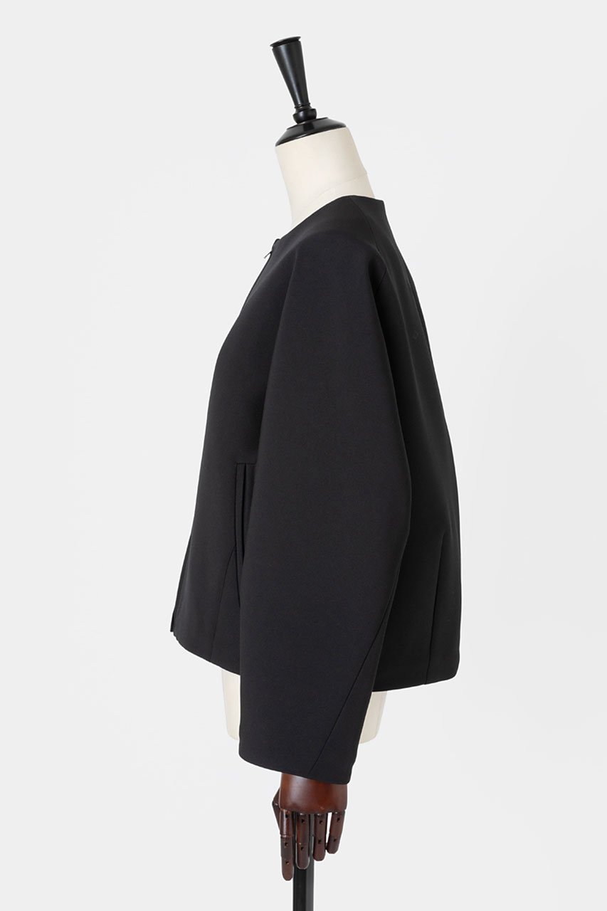 【オーヴィル/EAUVIRE】のノーカラージップアップジャケット 人気、トレンドファッション・服の通販 founy(ファニー) 　ファッション　Fashion　レディースファッション　Fashion for Women　アウター　Coat / Outerwear Collection　レディースジャケット・軽アウター　Jackets　ショート　Short, Short Length　ジャケット　Jacket, Outerwear　ブルゾン　Blouson, Bomber Jacket　other-2|ID: prp329100004105736 ipo3291000000035961312