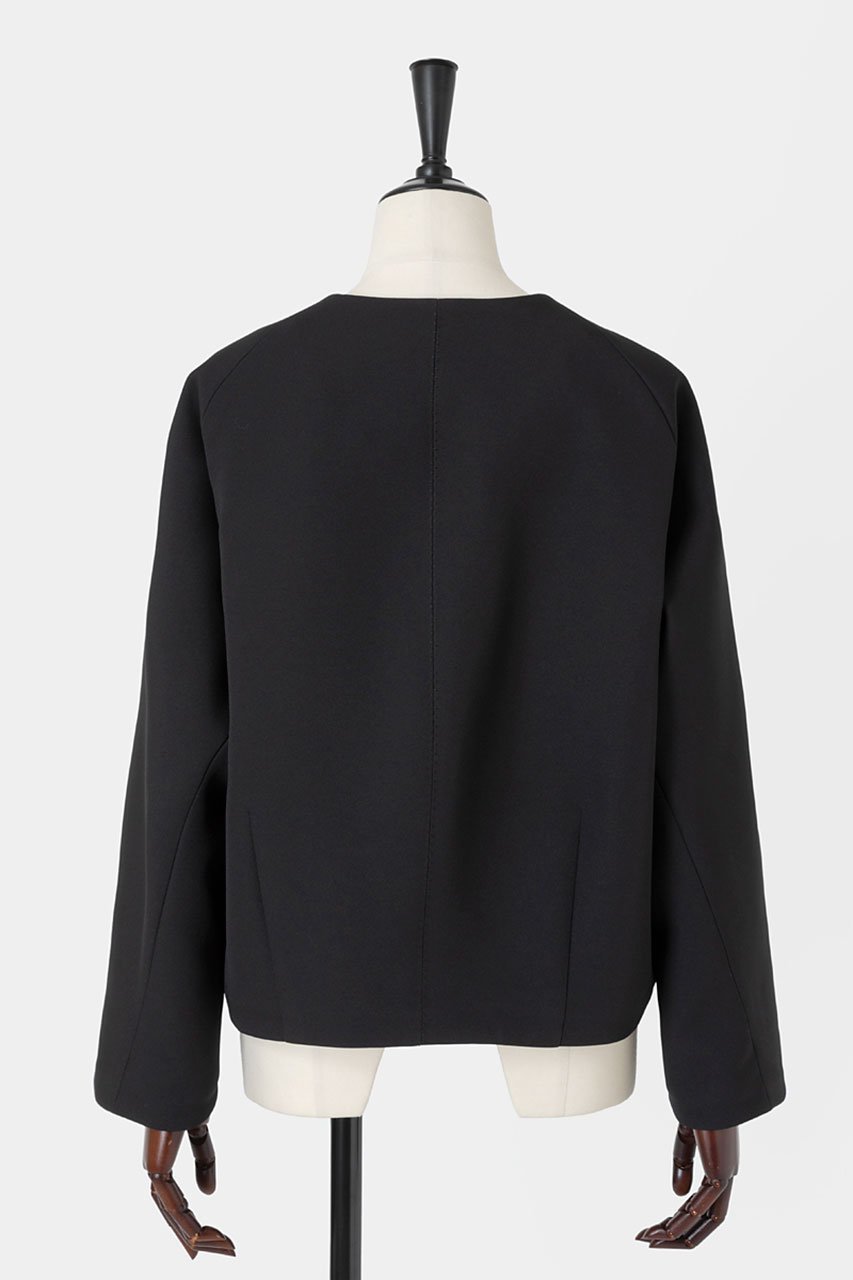 【オーヴィル/EAUVIRE】のノーカラージップアップジャケット 人気、トレンドファッション・服の通販 founy(ファニー) 　ファッション　Fashion　レディースファッション　Fashion for Women　アウター　Coat / Outerwear Collection　レディースジャケット・軽アウター　Jackets　ショート　Short, Short Length　ジャケット　Jacket, Outerwear　ブルゾン　Blouson, Bomber Jacket　other-3|ID: prp329100004105736 ipo3291000000035961313