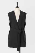 【オーヴィル/EAUVIRE】のノーカラージレ 人気、トレンドファッション・服の通販 founy(ファニー) ファッション Fashion レディースファッション Fashion for Women アウター Coat / Outerwear Collection レディースジャケット・軽アウター Jackets おすすめ Recommended / Our Picks ジャケット Jacket, Outerwear スタイリッシュ Stylish, Fashionable スリット Slit, Slit Detail ベスト Vest, Waistcoat エレガント 上品 Elegant 日本製 Made In Japan thumbnail ブラック|ID: prp329100004105737 ipo3291000000032943386