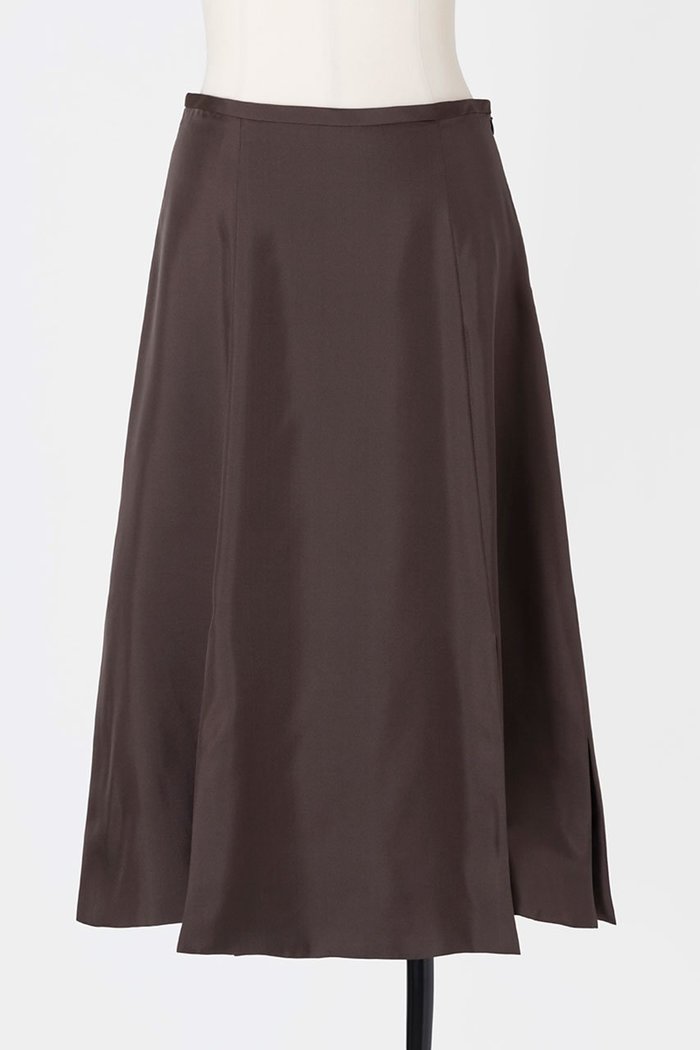 【オーヴィル/EAUVIRE】のマルチベンツシルクスカート インテリア・キッズ・メンズ・レディースファッション・服の通販 founy(ファニー) https://founy.com/ ファッション Fashion レディースファッション Fashion for Women スカート Skirts おすすめ Recommended / Our Picks イタリア Italy シルク Silk, 100% Silk スタイリッシュ Stylish, Fashionable ツイル Twist, Twisted Detail フレア Flare, Flared |ID: prp329100004105738 ipo3291000000035936693