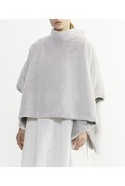 【プレインピープル/PLAIN PEOPLE】のフェイクファースタンドカラーポンチョ 人気、トレンドファッション・服の通販 founy(ファニー) ファッション Fashion レディースファッション WOMEN アウター Coat Outerwear コート Coats ポンチョ Ponchos なめらか Smooth ショート Short スタンド Stand フェイクファー Faux Fur フランス France ポンチョ Poncho リアル Real ワンポイント One Point 定番 Standard NEW・新作・新着・新入荷 New Arrivals 防寒 Cold Protection thumbnail オフホワイト|ID: prp329100004105766 ipo3291000000027911487