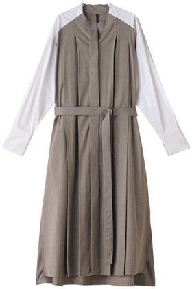 【ピアッカセッテ/ph7+】 フロントプリーツシャツドレス人気、トレンドファッション・服の通販 founy(ファニー) ファッション Fashion レディースファッション Fashion for Women ワンピース Dresses フォーマル・パーティードレス・結婚式用ドレス Elegant & Casual Dresses チュニック Tunic Tops & Dresses スリット Slit, Slit Detail チュニック Tunic, Long Top フロント Front, Front Design プリーツ Pleats, Pleated エレガント 上品 Elegant |ID:prp329100004105773