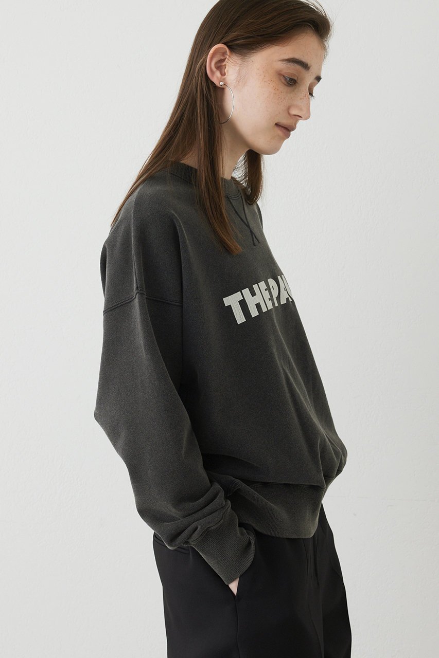 【ウィムガゼット/Whim Gazette】の【THE PAUSE】THE PAUSEスウェット 人気、トレンドファッション・服の通販 founy(ファニー) 　ファッション　Fashion　レディースファッション　Fashion for Women　トップス・カットソー　Cut & Sew Tops　シャツ・ブラウス・オフィスカジュアル　Elegant Blouses & Button-Ups　レディースパーカー・カジュアルフーディー　Casual Hoodies & Sweatshirts　ロングTシャツ・Tシャツ　Longline T-Shirts & Tees　スウェット・クルーネックトップス　Sweatshirts & Crewnecks / Relaxed Fit Sweat Tops　カットソー・ベーシックTシャツ　Cut-and-Sewn Tops / Stretch Tees & Basics　インナー　Innerwear　クラシック　Classic, Timeless Style　ショルダー　Shoulder, Shoulder Strap　スウェット / スエット　Sweatshirt, Sweatwear　スタンダード　Standard, Basic　ドロップ　Drop Shoulder, Dropped Style　パウダー　Powder, Soft Tone　プリント　Print, Printed Pattern　ヴィンテージ　Vintage Style　other-5|ID: prp329100004105782 ipo3291000000032849344