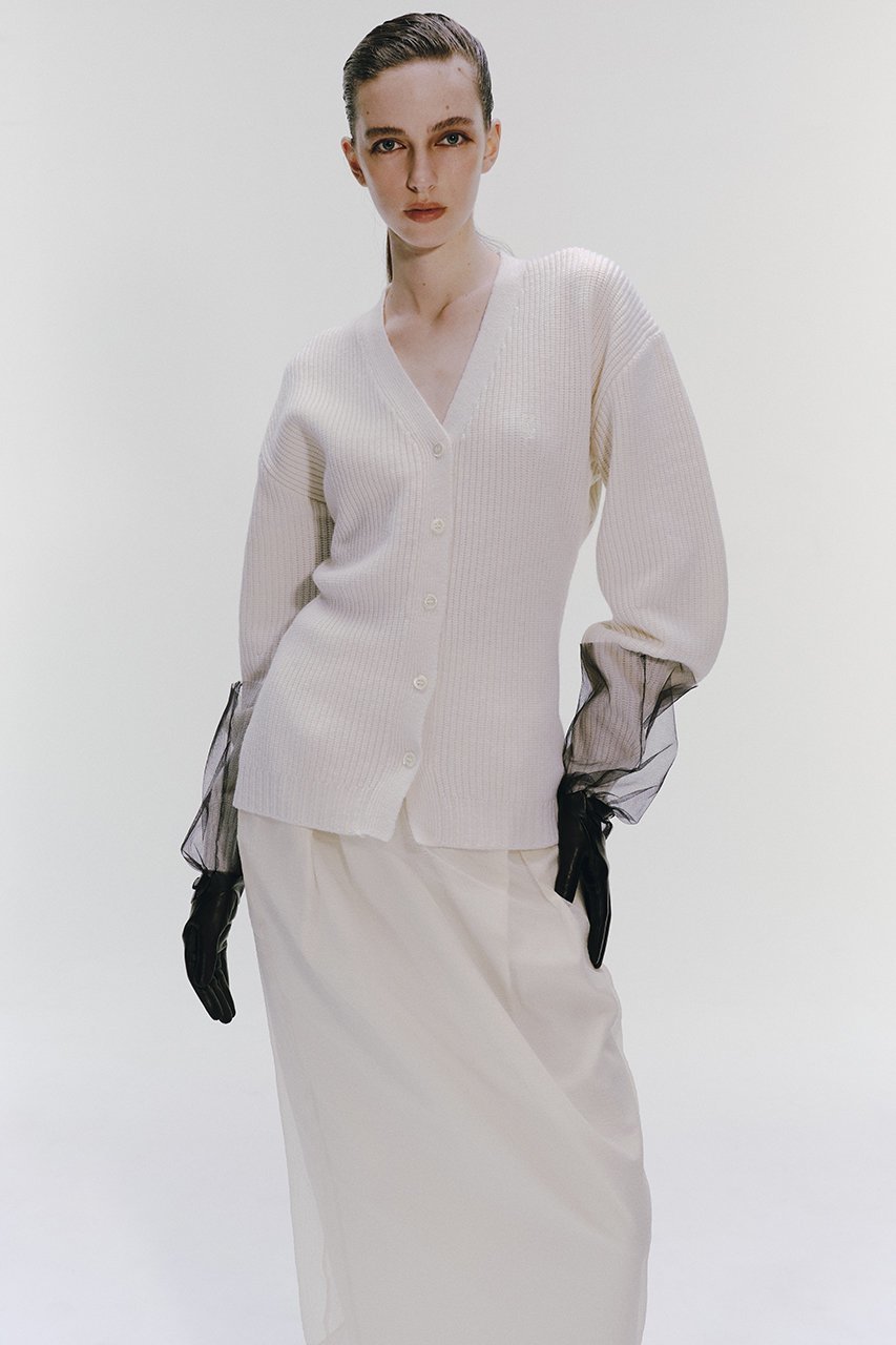 【ミラ ショーン バイ チカ キサダ/mila schon by chika kisada】のチュールコンビグローブ 人気、トレンドファッション・服の通販 founy(ファニー) 　ファッション　Fashion　レディースファッション　Fashion for Women　アクセサリー　Fashion Accessories　シンプル　Simple, Minimal　チュール　Tulip, Tulip Motif　ロング　Long, Long-Length　other-5|ID: prp329100004107029 ipo3291000000032838354