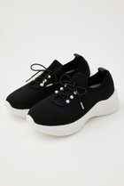 【スタッカート/STACCATO】のレースアップミニマルパールスリッポン ブラック|ID: prp329100004107063 ipo3291000000036899508