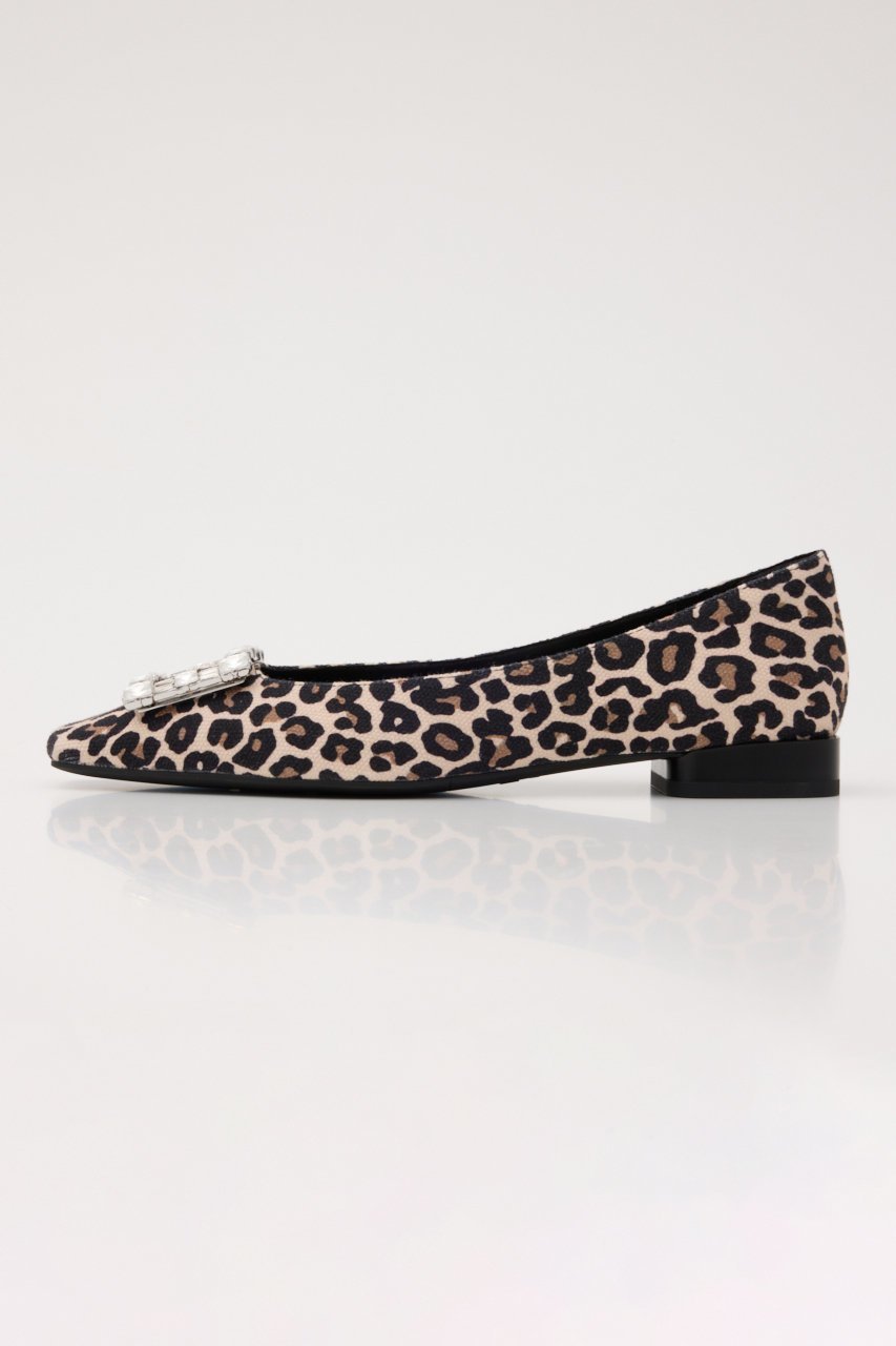 【スタッカート/STACCATO】のジジレオパードカッター 人気、トレンドファッション・服の通販 founy(ファニー) 　ファッション　Fashion　レディースファッション　Fashion for Women　アウター　Coat / Outerwear Collection　アニマル　Animal Print　エレガント 上品　Elegant　シューズ　Shoes, Footwear　スクエア　Square, Square Shape　ストーン　Stone, Gem-Like　フラット　Flat, Flat Shoes　ラグジュアリー　Luxury, Elegant　レオパード　Leopard, Animal Print　今秋　This Fall　other-2|ID: prp329100004107087 ipo3291000000035846713