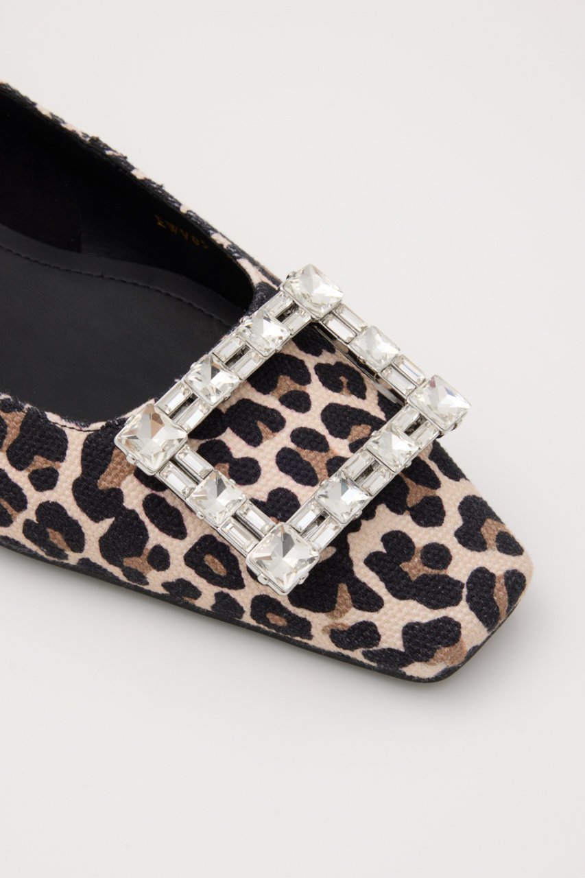 【スタッカート/STACCATO】のジジレオパードカッター 人気、トレンドファッション・服の通販 founy(ファニー) 　ファッション　Fashion　レディースファッション　Fashion for Women　アウター　Coat / Outerwear Collection　アニマル　Animal Print　エレガント 上品　Elegant　シューズ　Shoes, Footwear　スクエア　Square, Square Shape　ストーン　Stone, Gem-Like　フラット　Flat, Flat Shoes　ラグジュアリー　Luxury, Elegant　レオパード　Leopard, Animal Print　今秋　This Fall　other-7|ID: prp329100004107087 ipo3291000000035846722