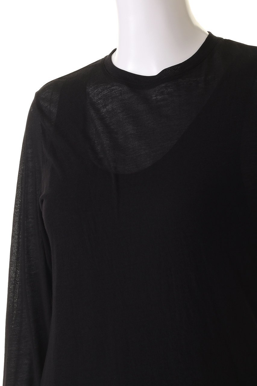 【ウィムガゼット/Whim Gazette】の【THE PAUSE】シアーセットロングTシャツ 人気、トレンドファッション・服の通販 founy(ファニー) 　ファッション　Fashion　レディースファッション　WOMEN　トップス・カットソー　Tops/Tshirt　シャツ/ブラウス　Shirts/Blouses　ロング / Tシャツ　T-Shirts　カットソー　Cut and Sewn　シンプル　Simple　スリット　Slit　スリーブ　Sleeve　トレンド　Trend　ロング　Long　other-5|ID: prp329100004107111 ipo3291000000031412085