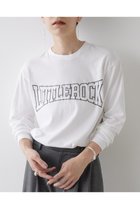 【ウィムガゼット/Whim Gazette】のカスレロゴロングTシャツ ホワイト|ID:prp329100004107143