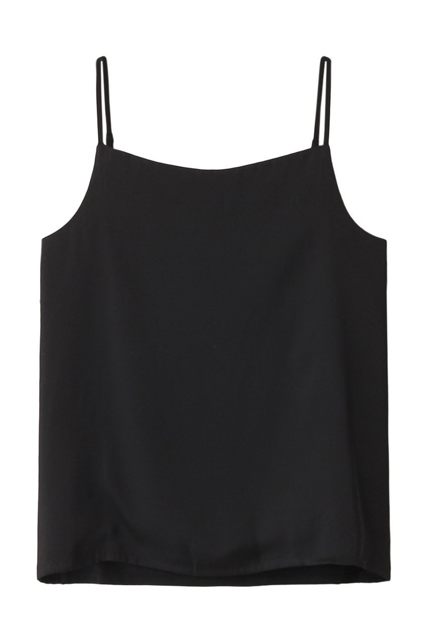 【アルアバイル/allureville】の【Loulou Willoughby】サテンキャミソール A インテリア・キッズ・メンズ・レディースファッション・服の通販 founy(ファニー) 　ファッション　Fashion　レディースファッション　Fashion for Women　トップス・カットソー　Cut & Sew Tops　キャミソール&ノースリーブ　Camisoles & Sleeveless Tops　シャツ・ブラウス・オフィスカジュアル　Elegant Blouses & Button-Ups　ロングTシャツ・Tシャツ　Longline T-Shirts & Tees　カットソー・ベーシックTシャツ　Cut-and-Sewn Tops / Stretch Tees & Basics　インナー　Innerwear　キャミソール　Camisole, Spaghetti Strap Top　サテン　Satin, Glossy Fabric　シンプル　Simple, Minimal　タンク　Tank Top, Sleeveless Top　ラップ　Wrap, Wrap Design　ブラック|ID: prp329100004107149 ipo3291000000035791646