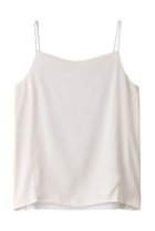 【アルアバイル/allureville】の【Loulou Willoughby】サテンキャミソール A ホワイト|ID: prp329100004107149 ipo3291000000036143963