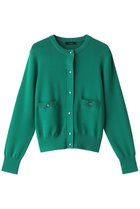 【アルアバイル/allureville】のポケットクルーCD A 人気、トレンドファッション・服の通販 founy(ファニー) ファッション Fashion レディースファッション WOMEN トップス・カットソー Tops/Tshirt ニット Knit Tops カーディガン Cardigans カーディガン Cardigan コンパクト Compact バランス Balance フロント Front ボトム Bottom ポケット Pocket メタル Metal エレガント 上品 Elegant thumbnail グリーン|ID: prp329100004107150 ipo3291000000027931877