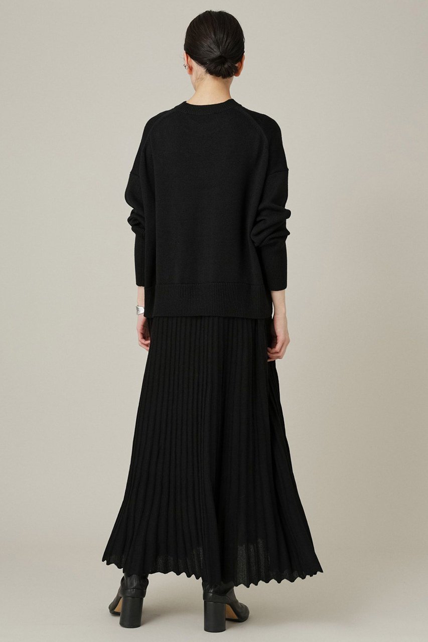 【カレンソロジー/Curensology】のプリーツドッキングワンピース 人気、トレンドファッション・服の通販 founy(ファニー) 　ファッション　Fashion　レディースファッション　Fashion for Women　ワンピース　Dresses　チュニック　Tunic Tops & Dresses　おすすめ　Recommended / Our Picks　シューズ　Shoes, Footwear　セットアップ　Set-Up, Coordinated Outfit　チュニック　Tunic, Long Top　ドッキング　Docking, Mixed Material　プリーツ　Pleats, Pleated　ミドル　Middle Length, Mid Height　ロング　Long, Long-Length　other-4|ID: prp329100004107154 ipo3291000000032888632