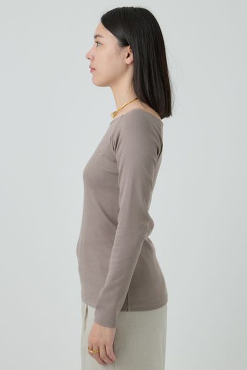 【カオス/Chaos】のフィータータリブプルオーバー〈カップ付〉 人気、トレンドファッション・服の通販 founy(ファニー) 　ファッション　Fashion　レディースファッション　WOMEN　トップス・カットソー　Tops/Tshirt　シャツ/ブラウス　Shirts/Blouses　ロング / Tシャツ　T-Shirts　プルオーバー　Pullover　カットソー　Cut and Sewn　インナー　Inner　オフショルダー　Off Shoulder　カットソー　Cut And Sew　ジャケット　Jacket　スリーブ　Sleeve　テレコ　Tereko　ロング　Long　other-7|ID: prp329100004107162 ipo3291000000031412280