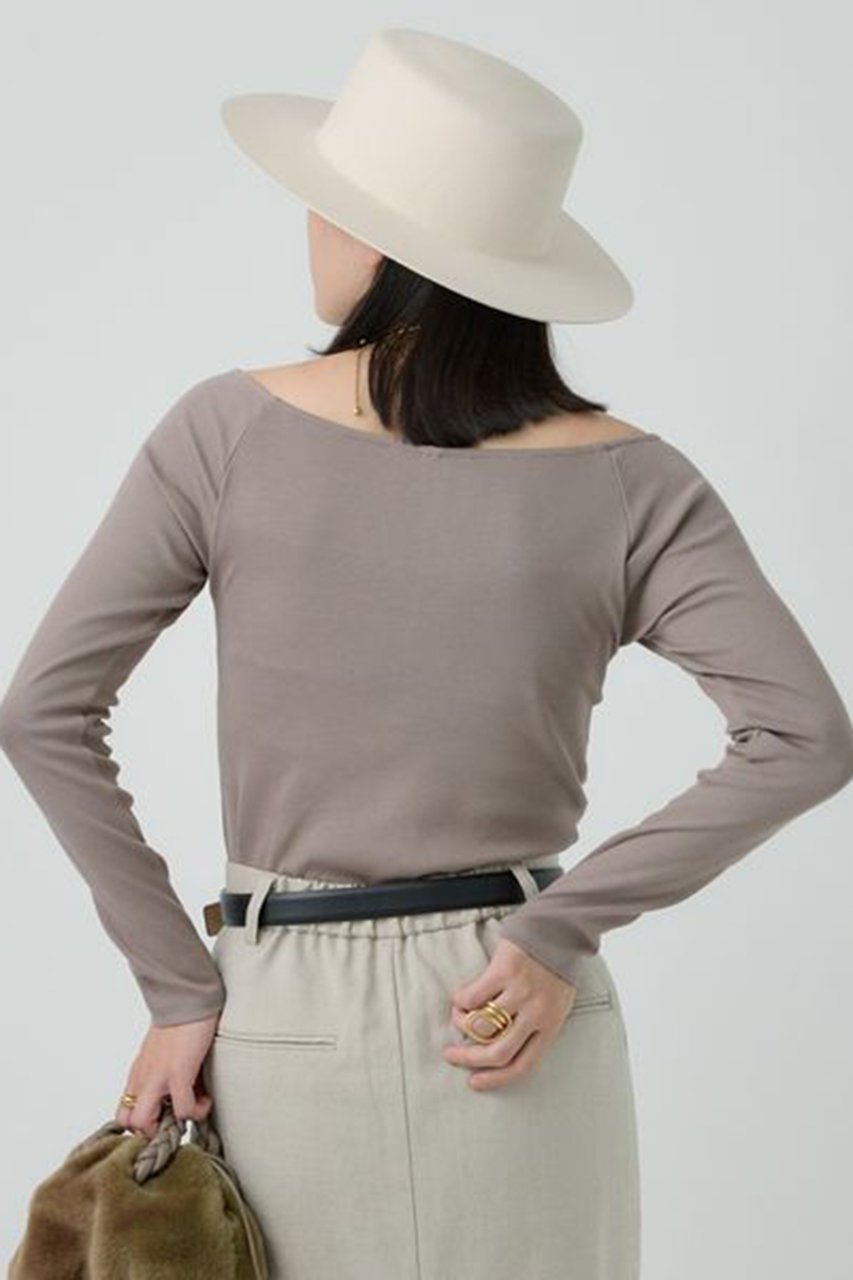 【カオス/Chaos】のフィータータリブプルオーバー〈カップ付〉 人気、トレンドファッション・服の通販 founy(ファニー) 　ファッション　Fashion　レディースファッション　Ladies' Fashion Online　トップス・カットソー　Tops/Tshirt　シャツ/ブラウス　Shirts/Blouses　ロング / Tシャツ　T-Shirts　プルオーバー　Pullover　カットソー　Cut and Sewn　インナー　Inner　オフショルダー　Off Shoulder　カットソー　Cut And Sew　ジャケット　Jacket　スリーブ　Sleeve　テレコ　Tereko　ロング　Long　再入荷　Restock/Back In Stock/Re Arrival　other-5|ID: prp329100004107162 ipo3291000000032615158