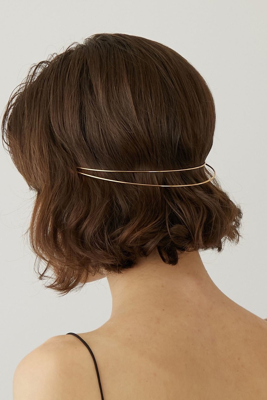 【アルティーダ ウード/ARTIDA OUD】のother ダブル バック ヘッドバンド ヘアアクセサリー 人気、トレンドファッション・服の通販 founy(ファニー) 　ファッション　Fashion　レディースファッション　Fashion for Women　バッグ　Bags　シュシュ&ヘアアクセ/ヘアアレンジ　Scrunchies & Hair Accessories　アクセサリー　Fashion Accessories　シンプル　Simple, Minimal　ダブル　Double, Double-Breasted　モダン　Modern, Contemporary　other-2|ID: prp329100004110540 ipo3291000000032836441